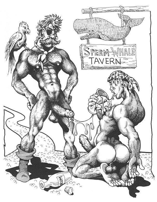 Vintage Cartoon Erotic Sexart - The hun gay art drawing - Gay - XXX videos